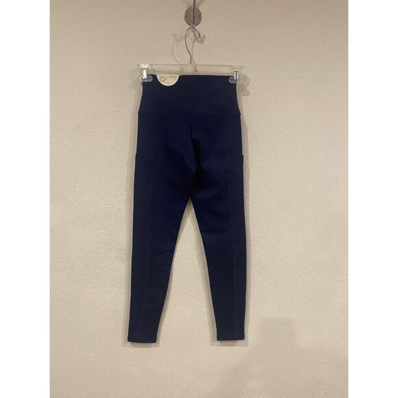 OFFLINE by Aerie Leggings Womens Small Blue Hi-Rise Pocket Activewear Yoga - Picture 4 of 5